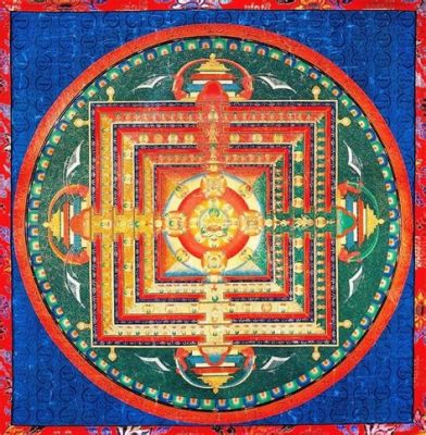  De 'Prajnaparamita' Mandala: Een Verbluffende Tocht Door Het Kosmos van de Geest!